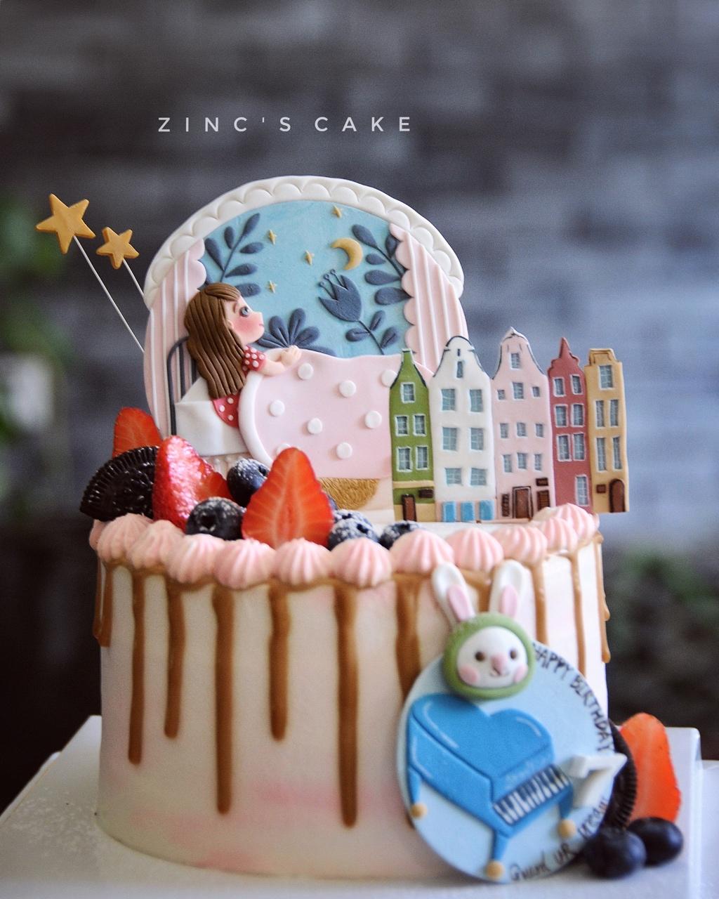 翻糖装饰奶油蛋糕日记