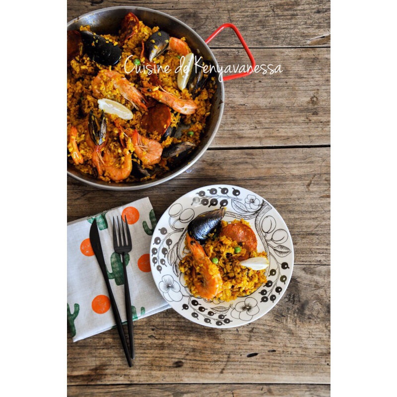 【曼食慢语】Seafood Paella 西班牙海鲜饭