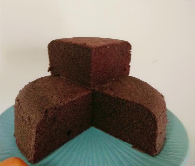 低脂低热高纤的黑米蒸蛋糕的做法