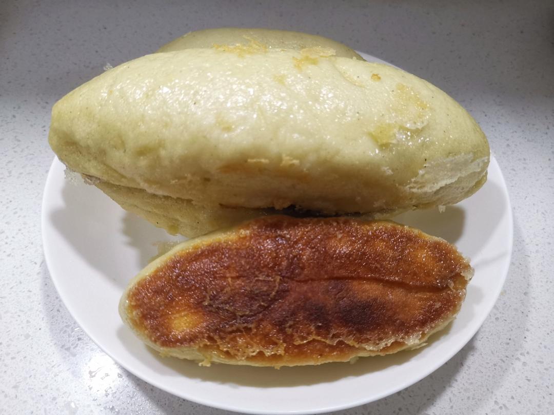 奶香玉米贴饼子平底锅版