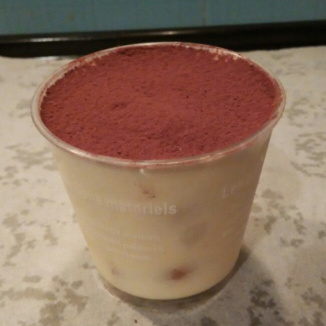 杯装提拉米苏