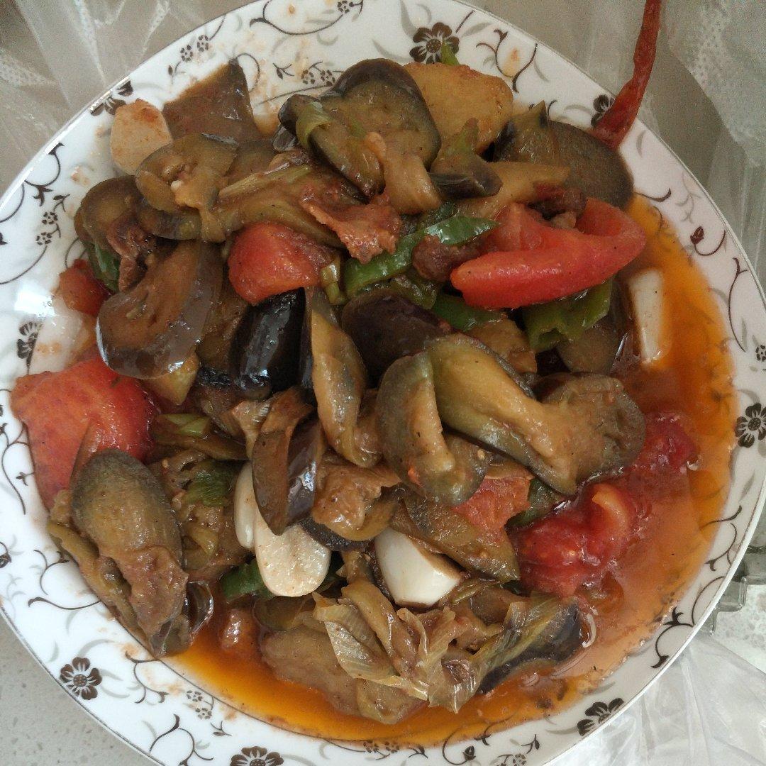 茄子炒肉