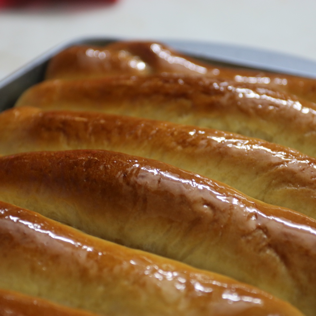 蜂蜜淡奶油面包#美味排包#