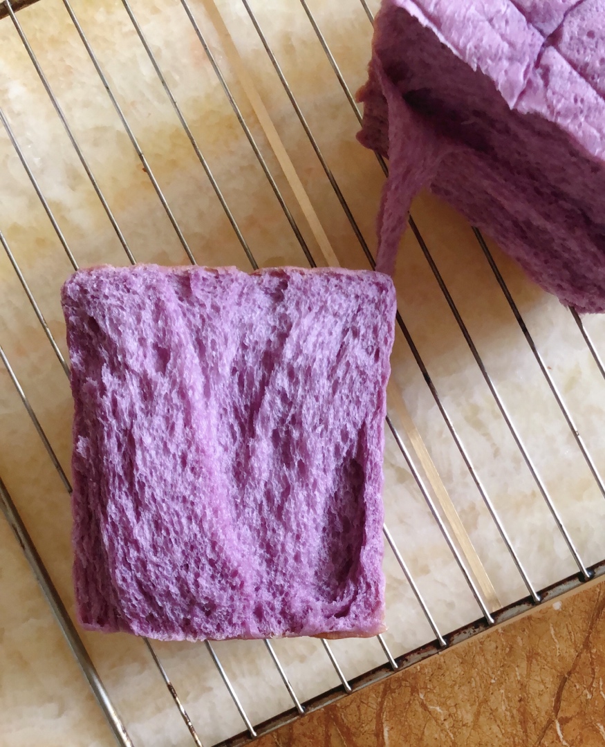紫薯软吐司（可换算成南瓜、巧克力、抹茶口味）
