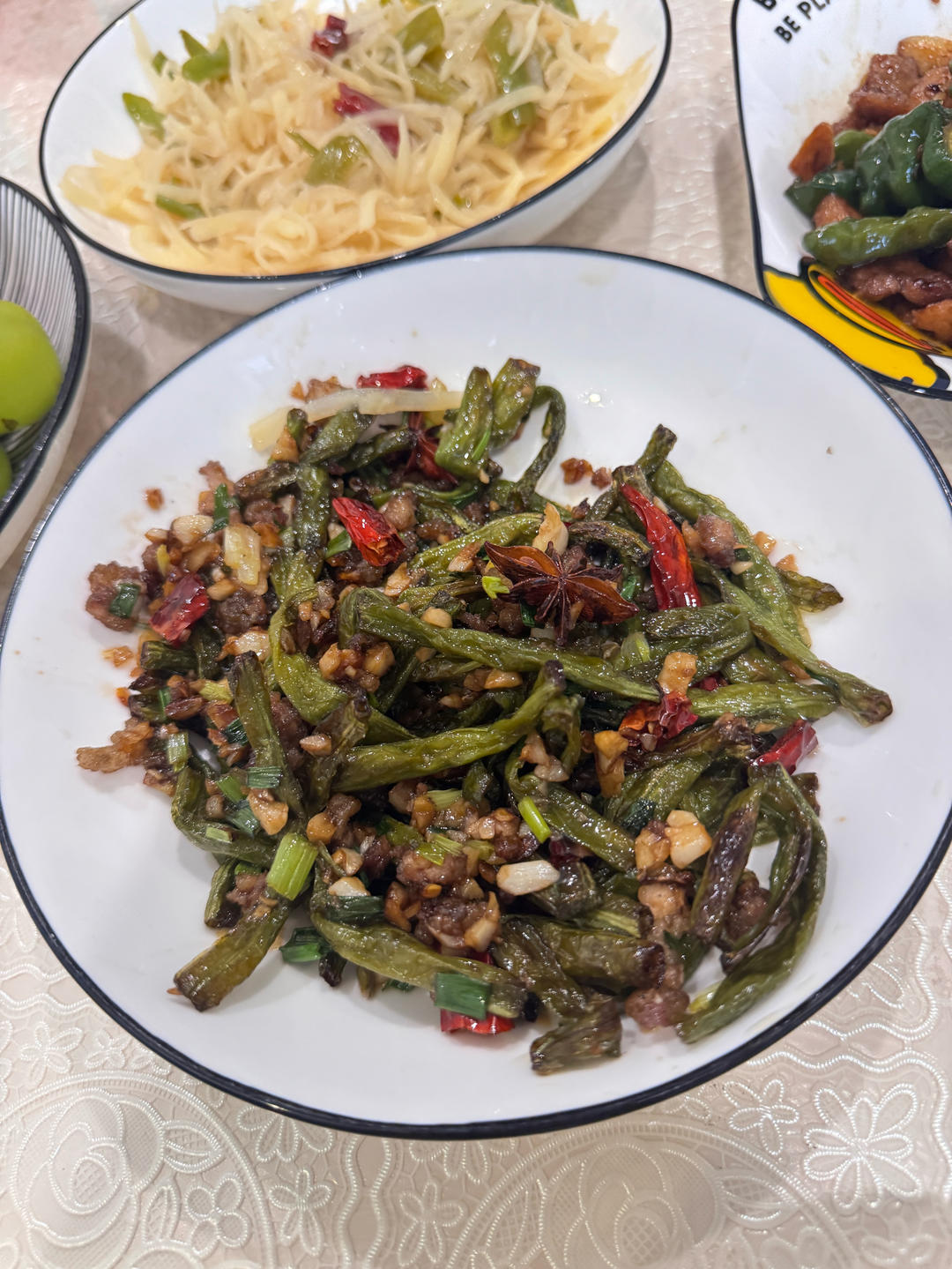 家庭版干煸豆角