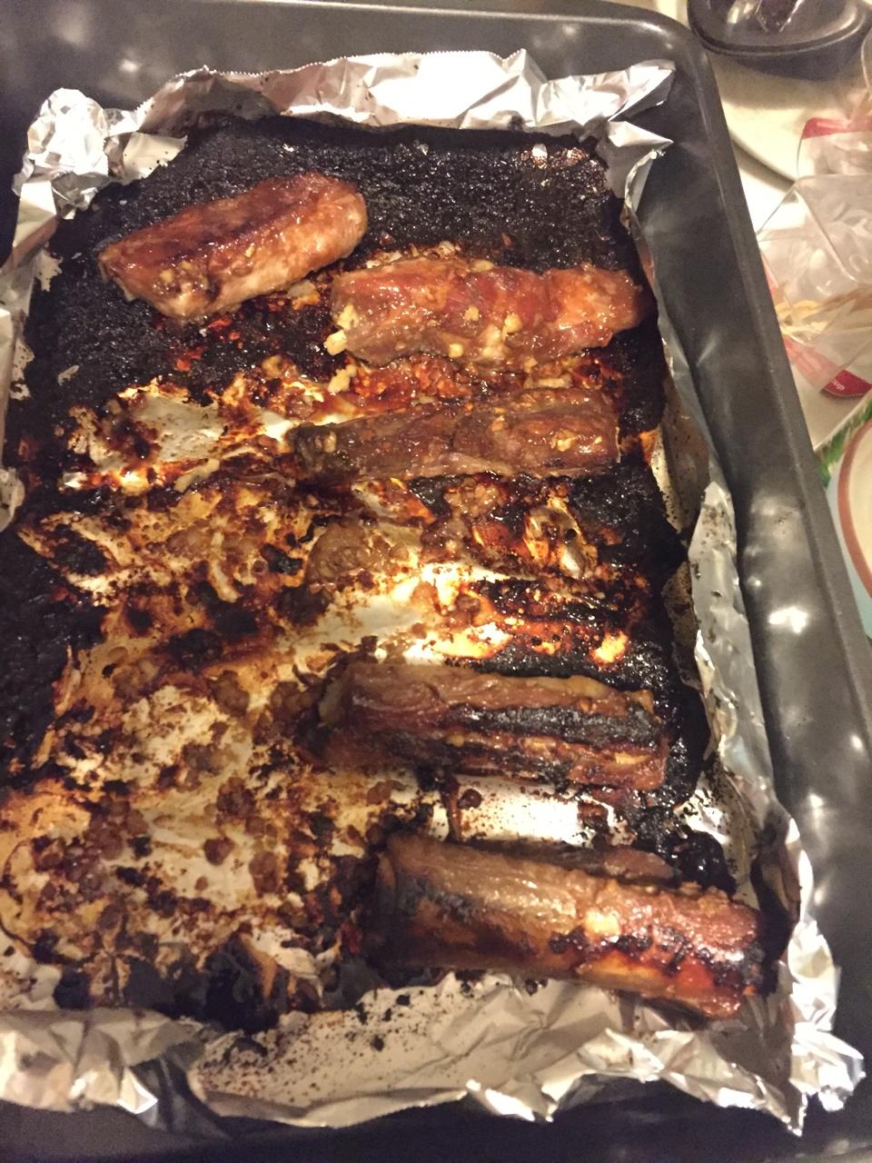 香到骨头里的蒜香排骨（烤箱）