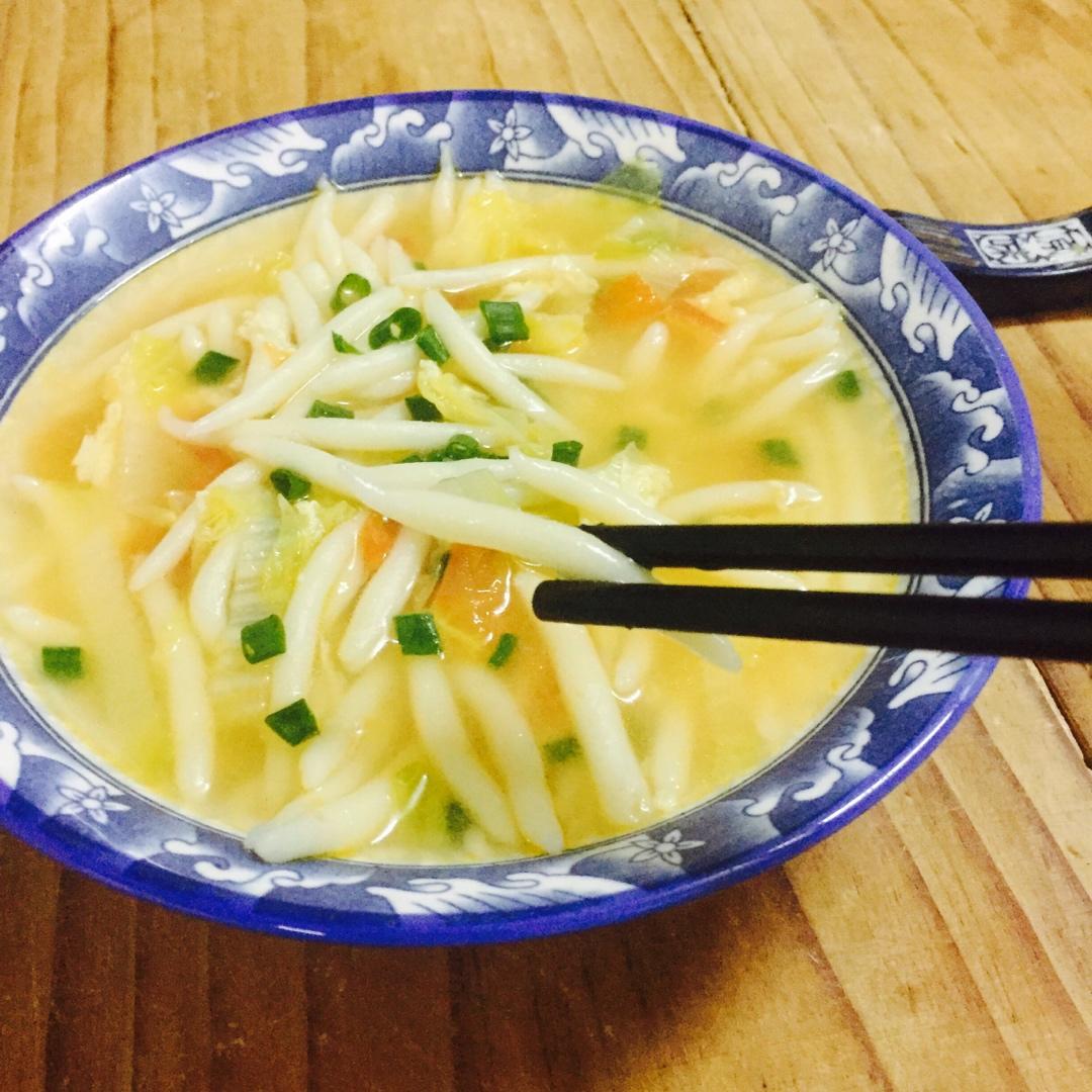 茄汁鸡蛋面鱼儿