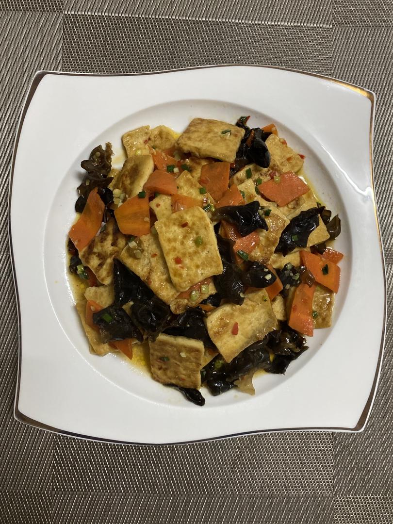 无敌好吃的香煎豆腐