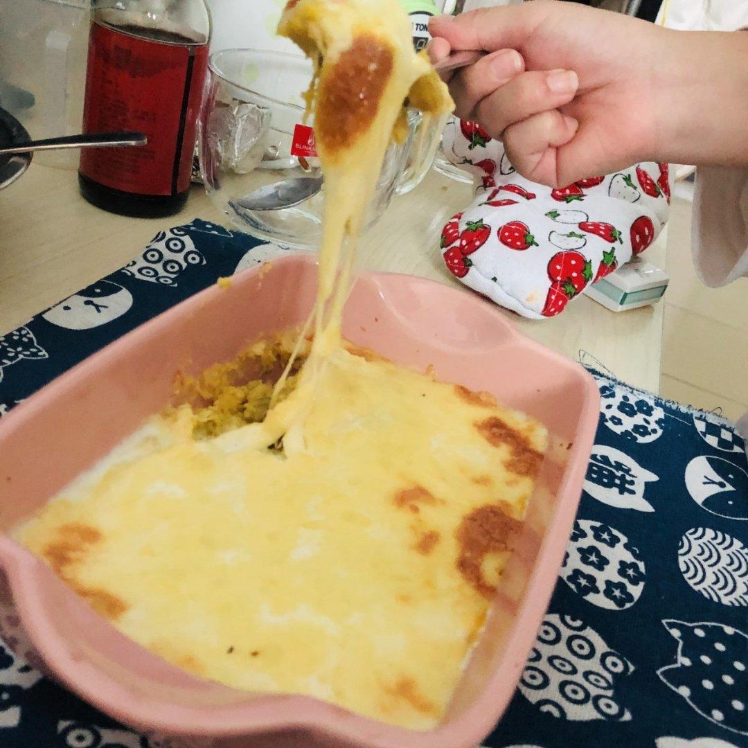 芝士焗红薯(烤箱版)