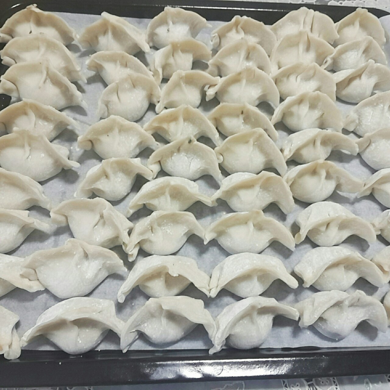 韭菜馅饺子