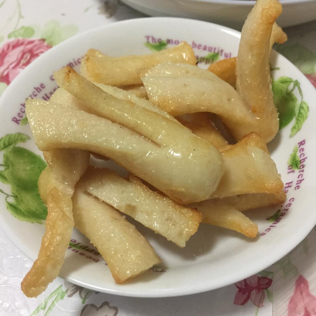 小叶子格格做的炸鸡肉泥肠