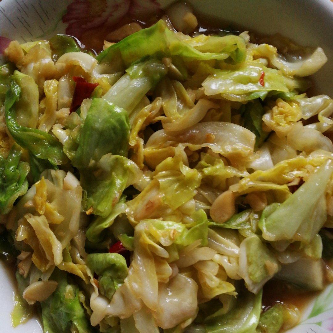 萍尝心情做的清炒包菜