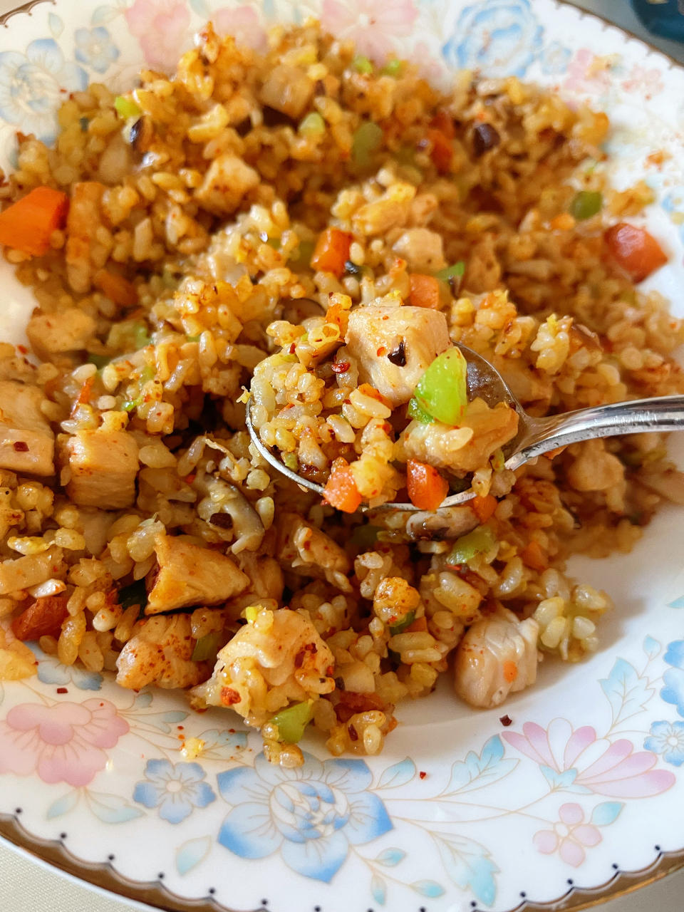 炒米饭蛋炒饭二十分钟快手家常