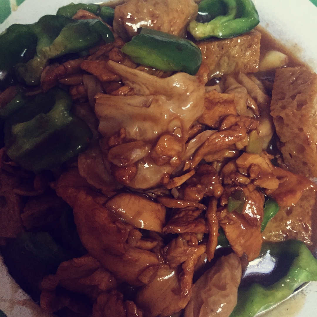 5分钟速食--青椒炒鸡脯