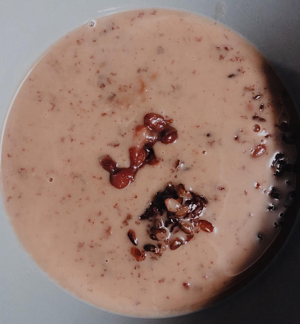 椰香红豆黑糯米