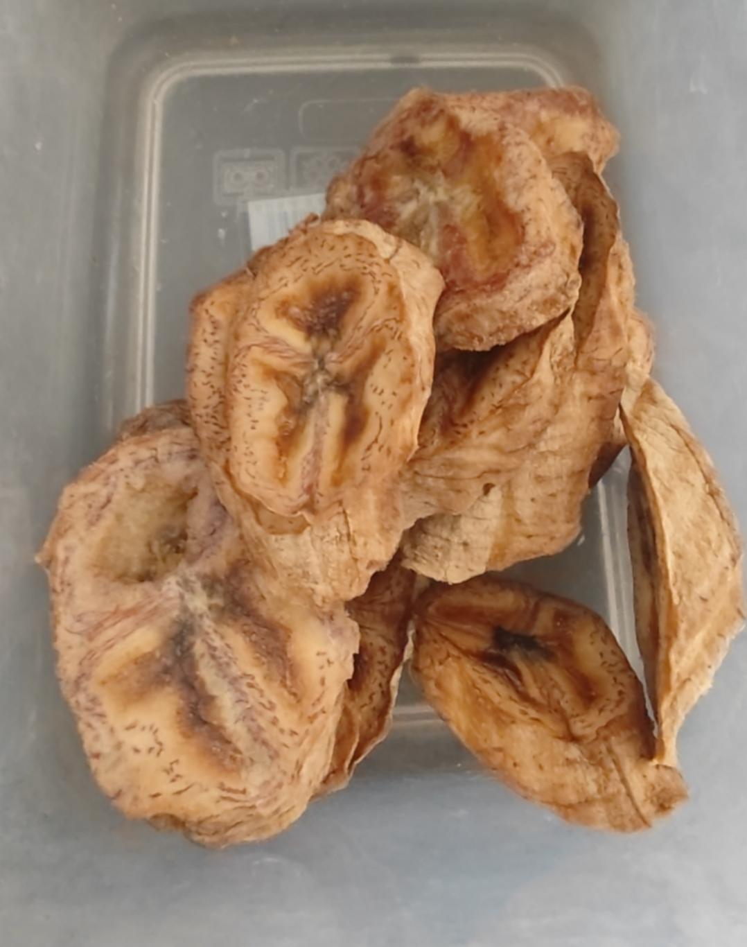 外脆里软的超有嚼劲的香蕉干