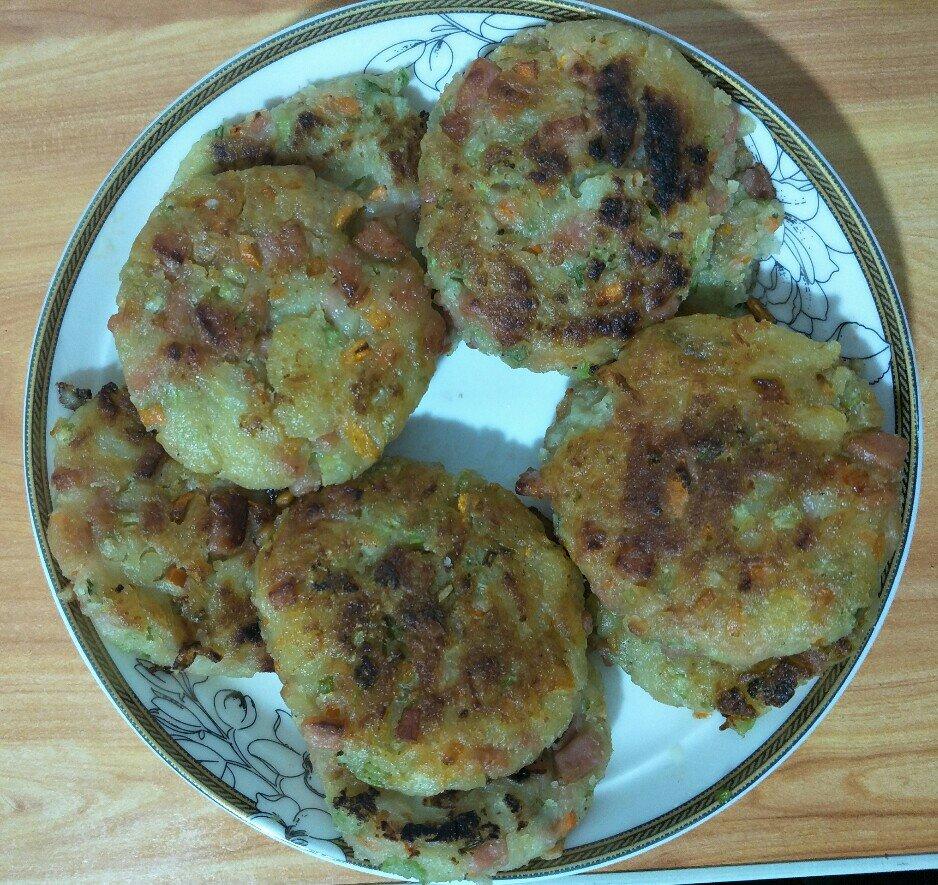 土豆火腿早餐饼