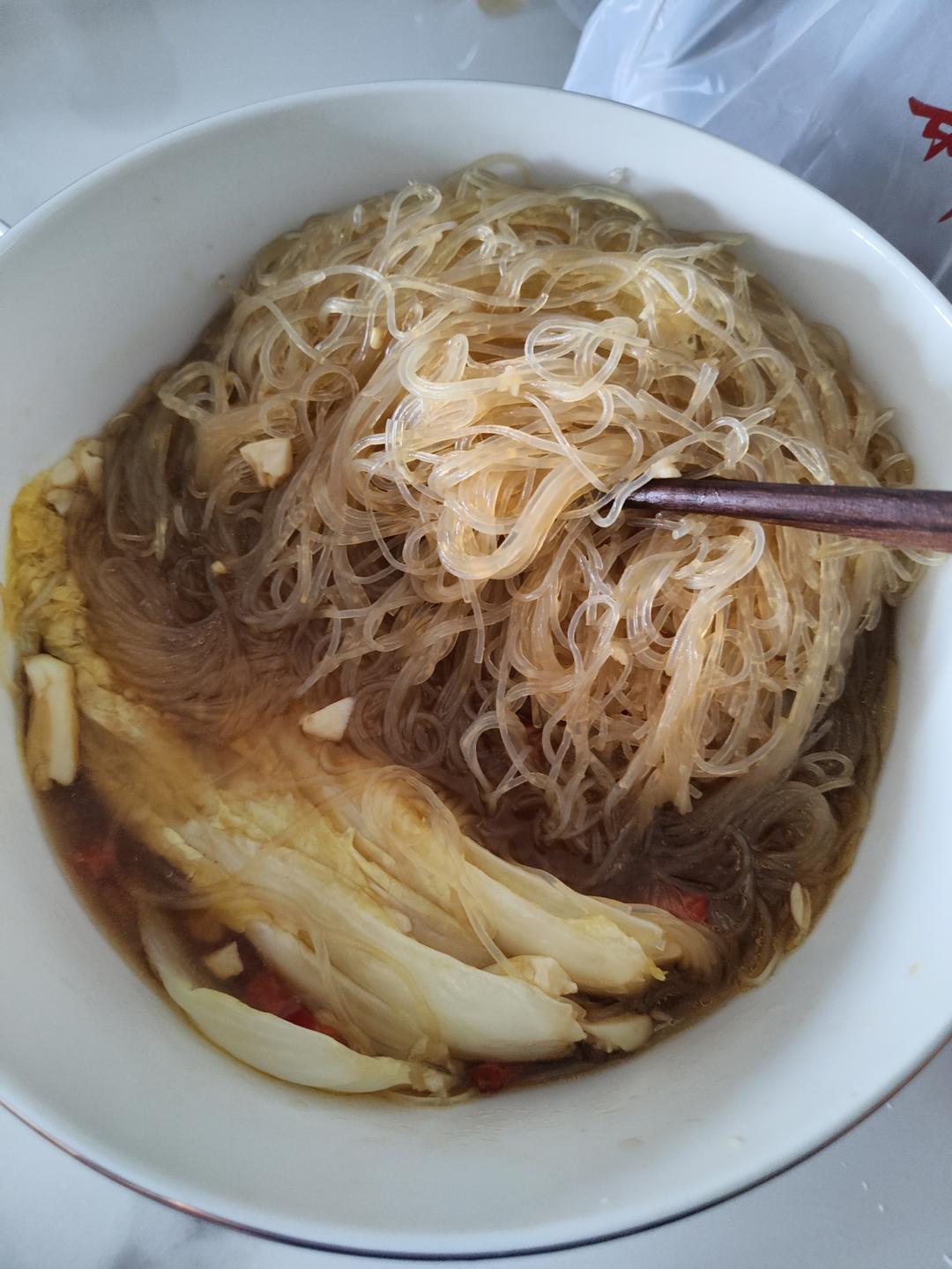 蒜蓉粉丝娃娃菜
