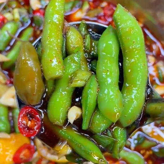 捞汁毛豆的做法