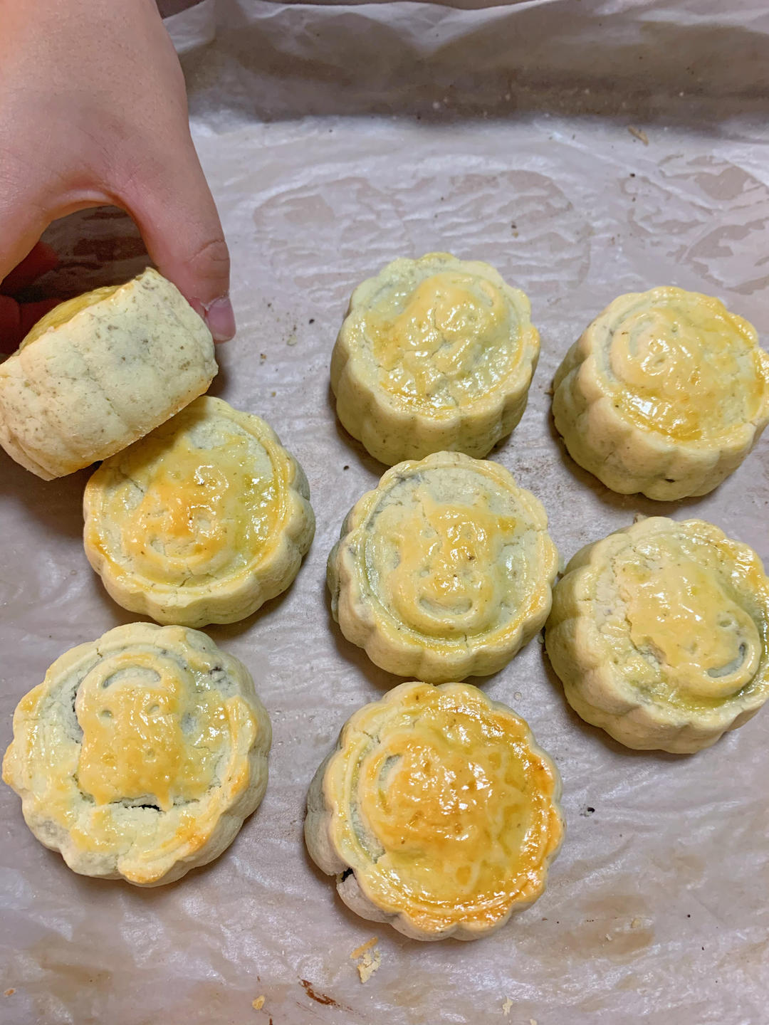 奶酥皮月饼～酥到掉渣，中秋一定要试一试