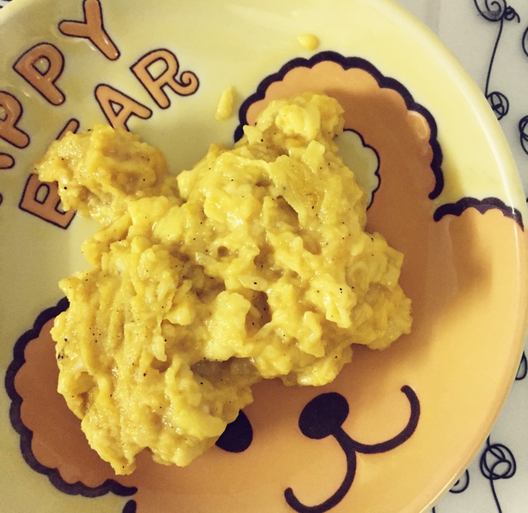 美式炒蛋 scrambled eggs
