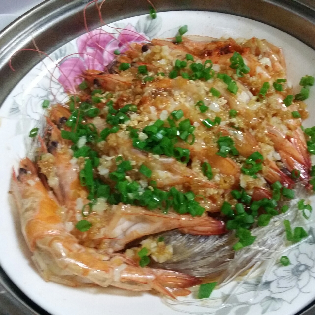 蒜蓉粉丝蒸大虾