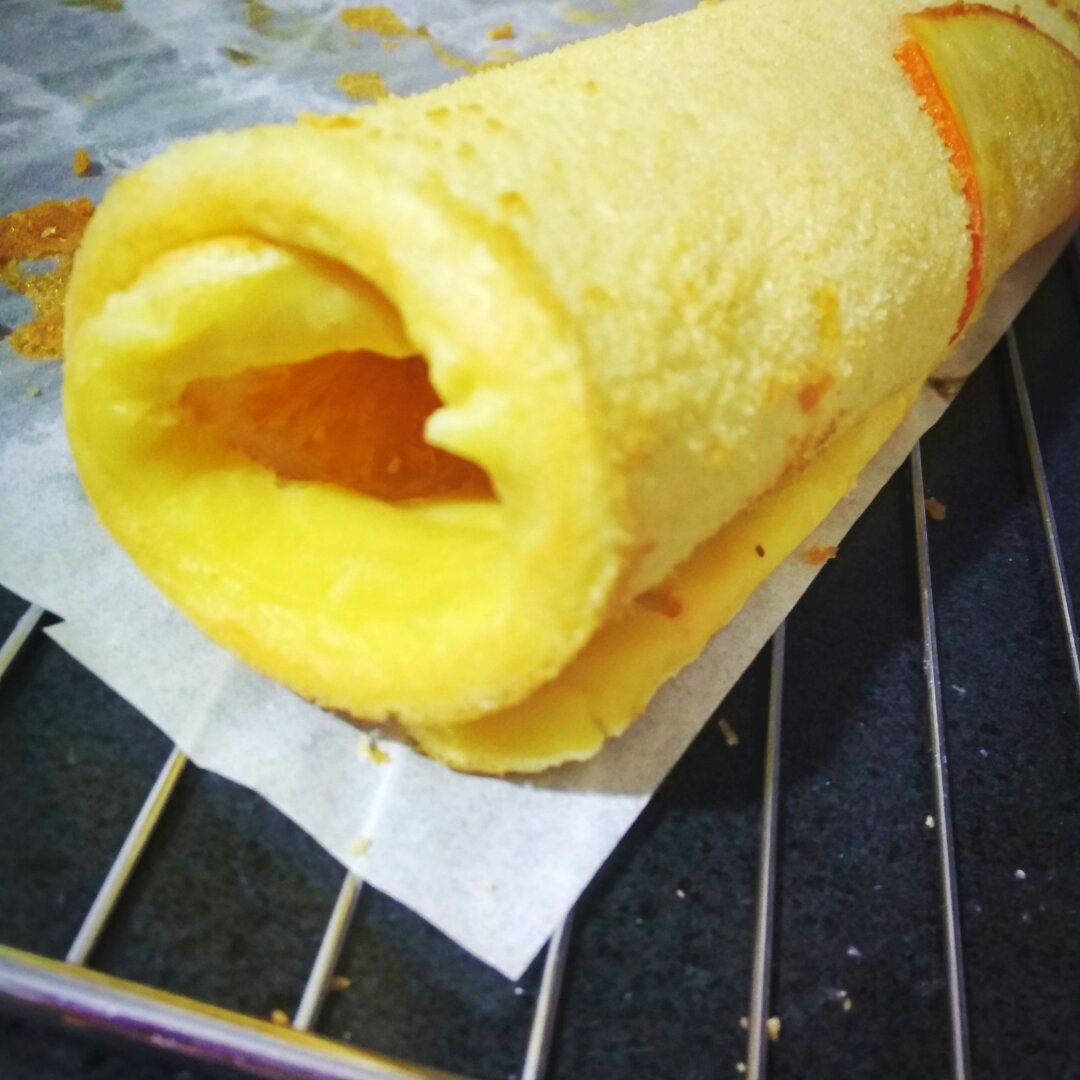 橙香蛋糕卷