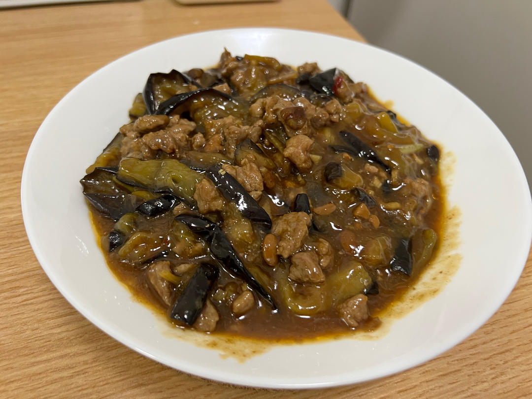 无敌好吃巨下饭的家常菜～肉沫茄子