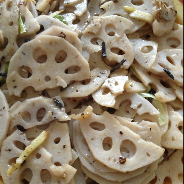炝炒藕片