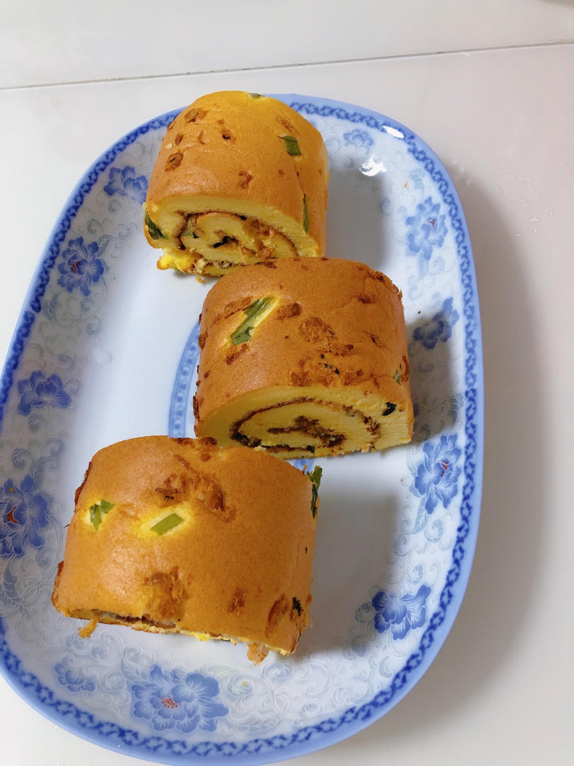 怎么卷都不裂的肉松蛋糕卷