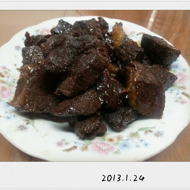 红烧牦牛肉
