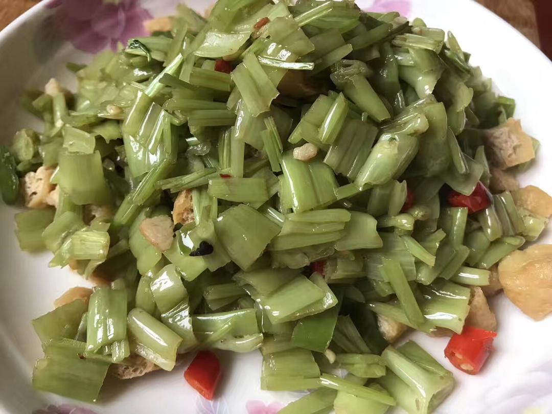 香辣下饭空心菜梗