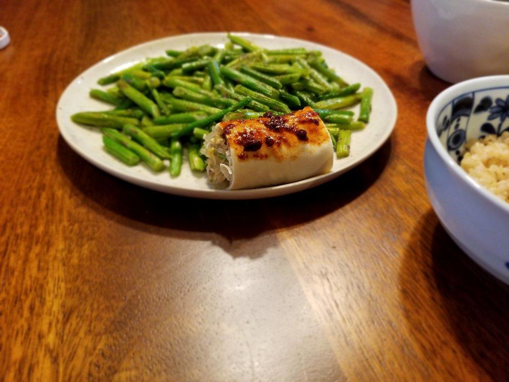 芹菜叶百叶卷