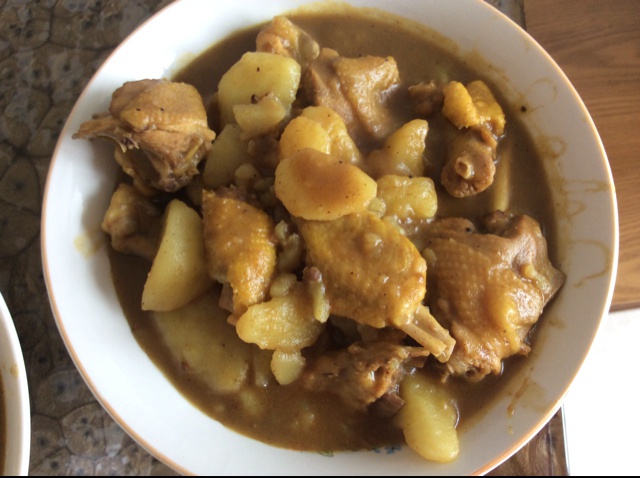 咖喱土豆鸡块
