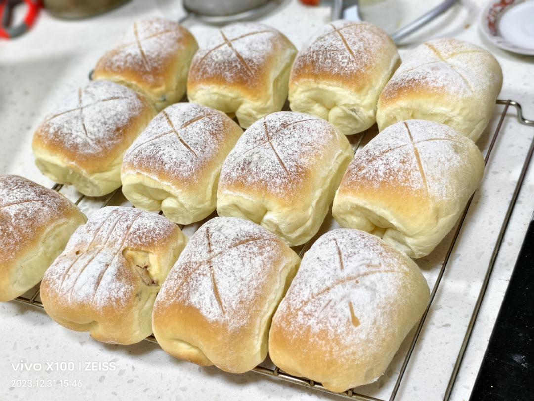 太好吃了吧  ‼️蔓越莓奶酪面包  如云朵般绵软【消耗奶油奶酪方子】