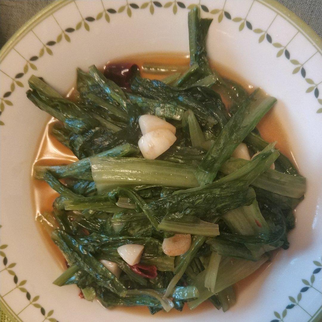 清炒油麦菜