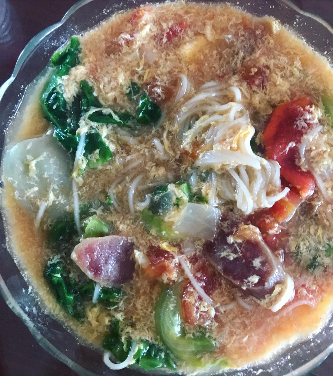 西红柿鸡蛋面