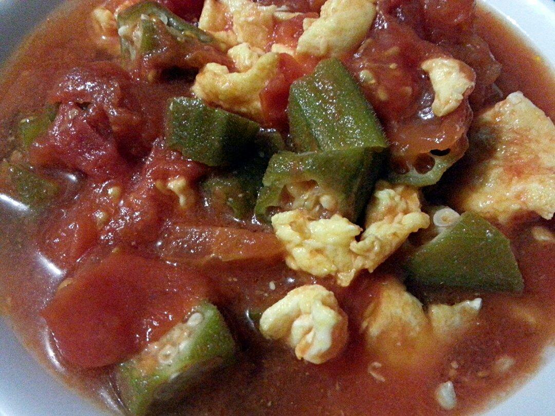 番茄蛋开花(秋葵)