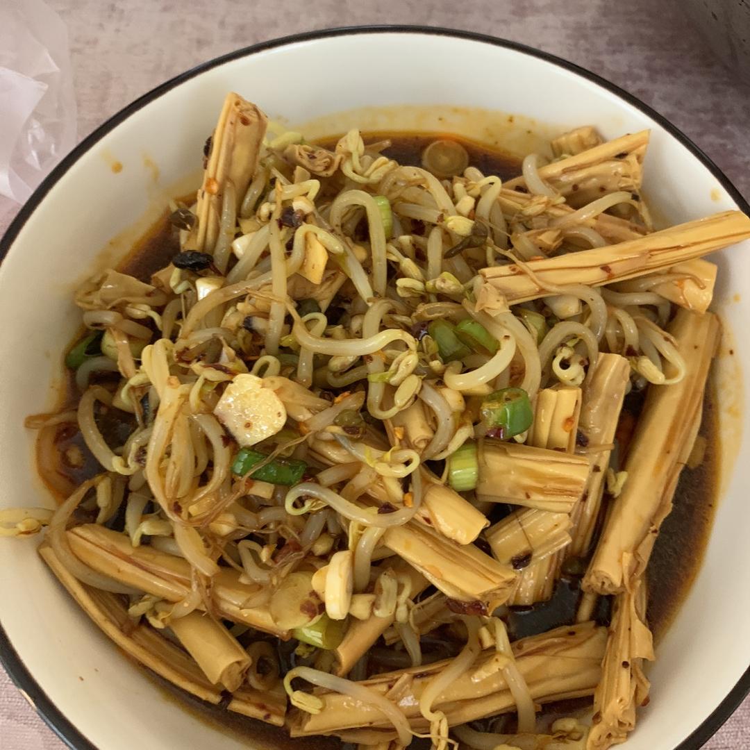 凉拌豆皮