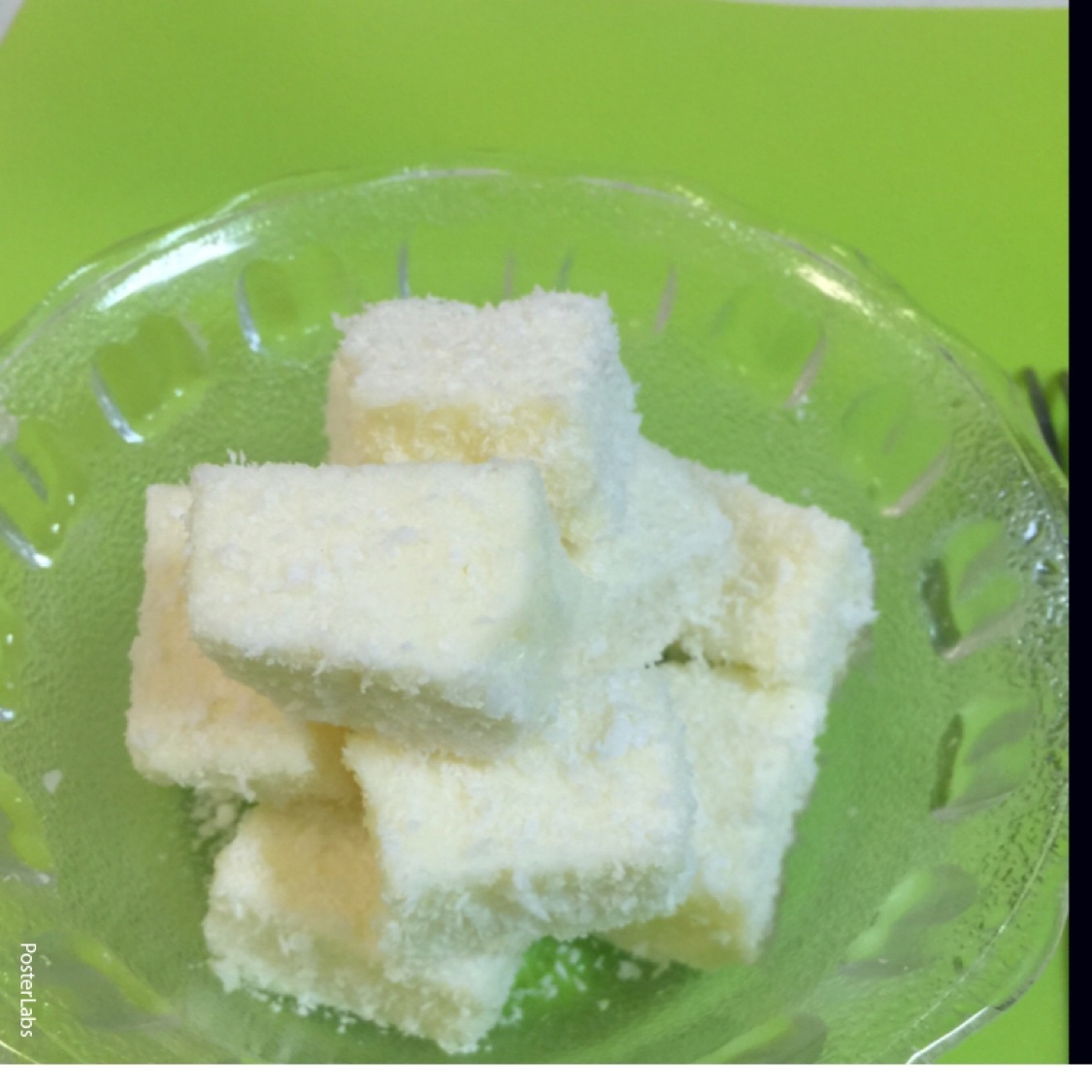 椰蓉牛奶小方