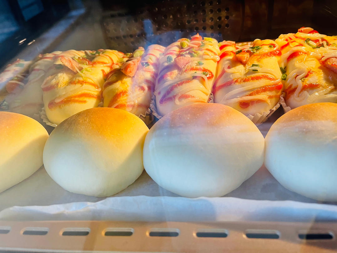 胖乎乎香肠面包（小美）一次发酵