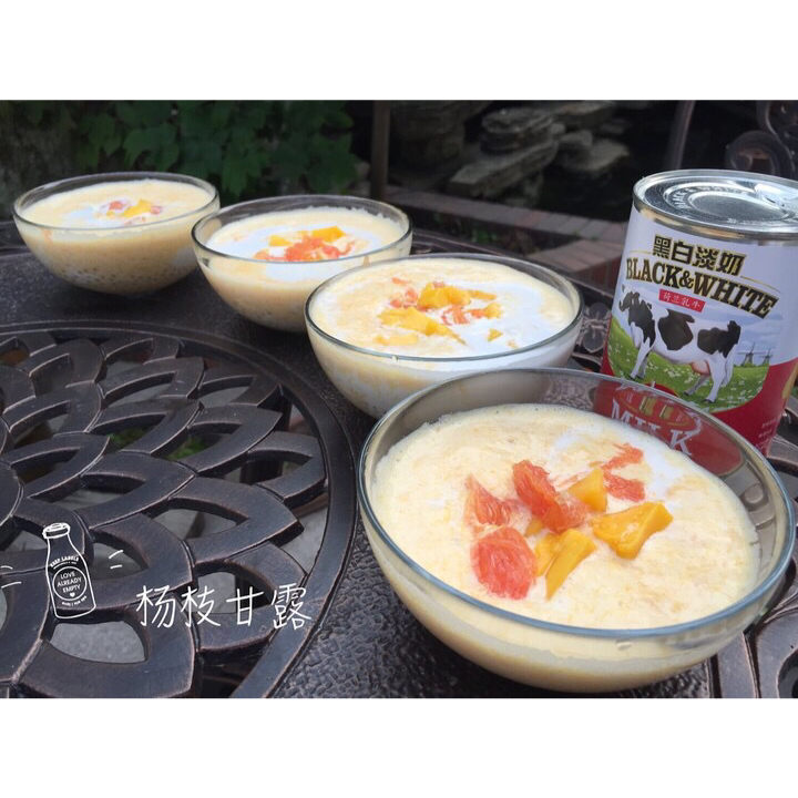 不输甜品店的杨枝甘露