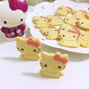 Hello Kitty饼干的做法 步骤8