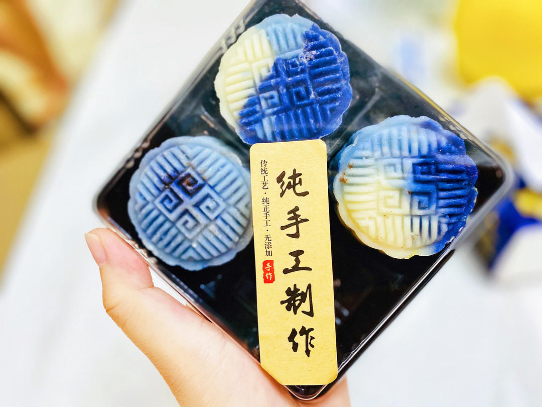 免蒸烤，香甜软糯的奥利奥冰皮月饼，巨好吃