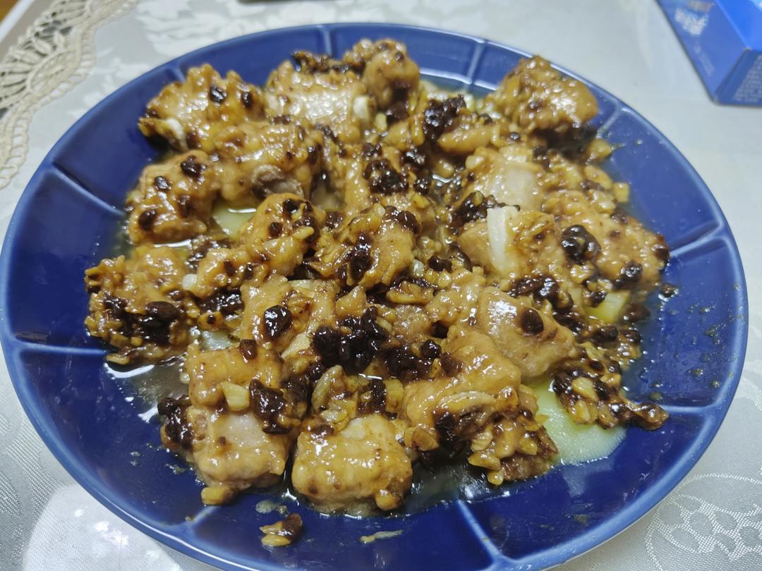 豆豉蒸排骨