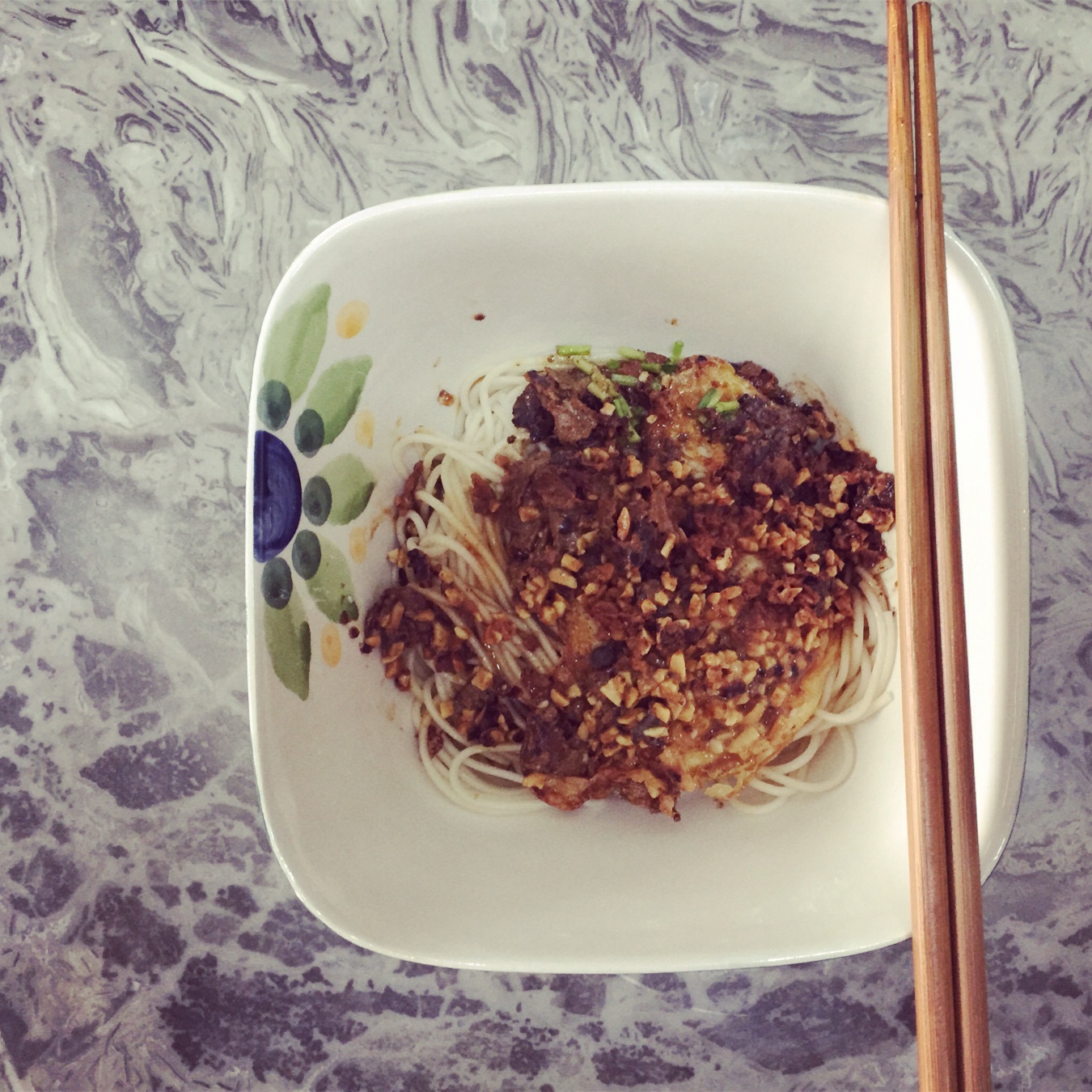 简易花生酱拌面