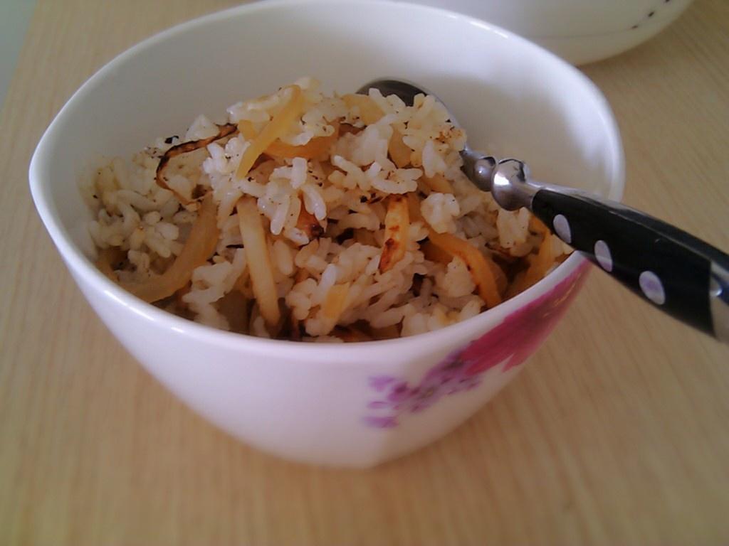 萝卜丝捞饭的做法