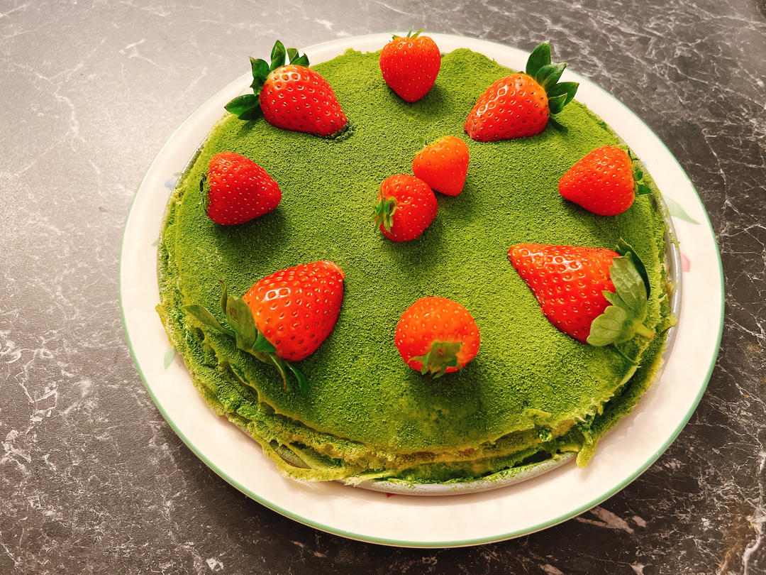 小清新—抹茶千层