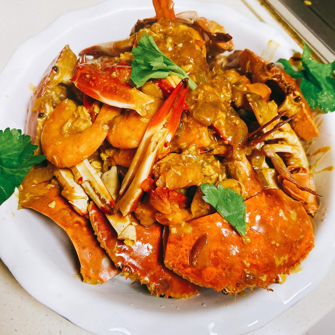零失误万能咖喱菜虾蟹