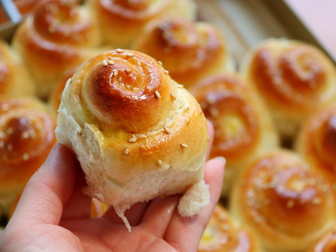 纯奶手撕吐司的做法 步骤1